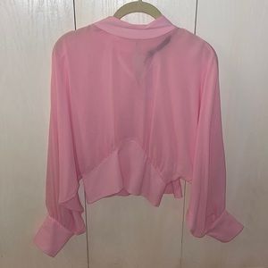 Pink Zara blouse - Size S